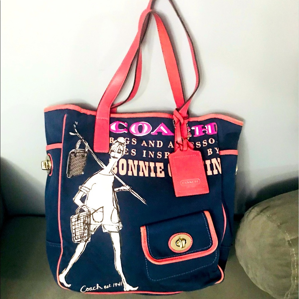 Authentic COACH bag; Bonnie Cash Collection